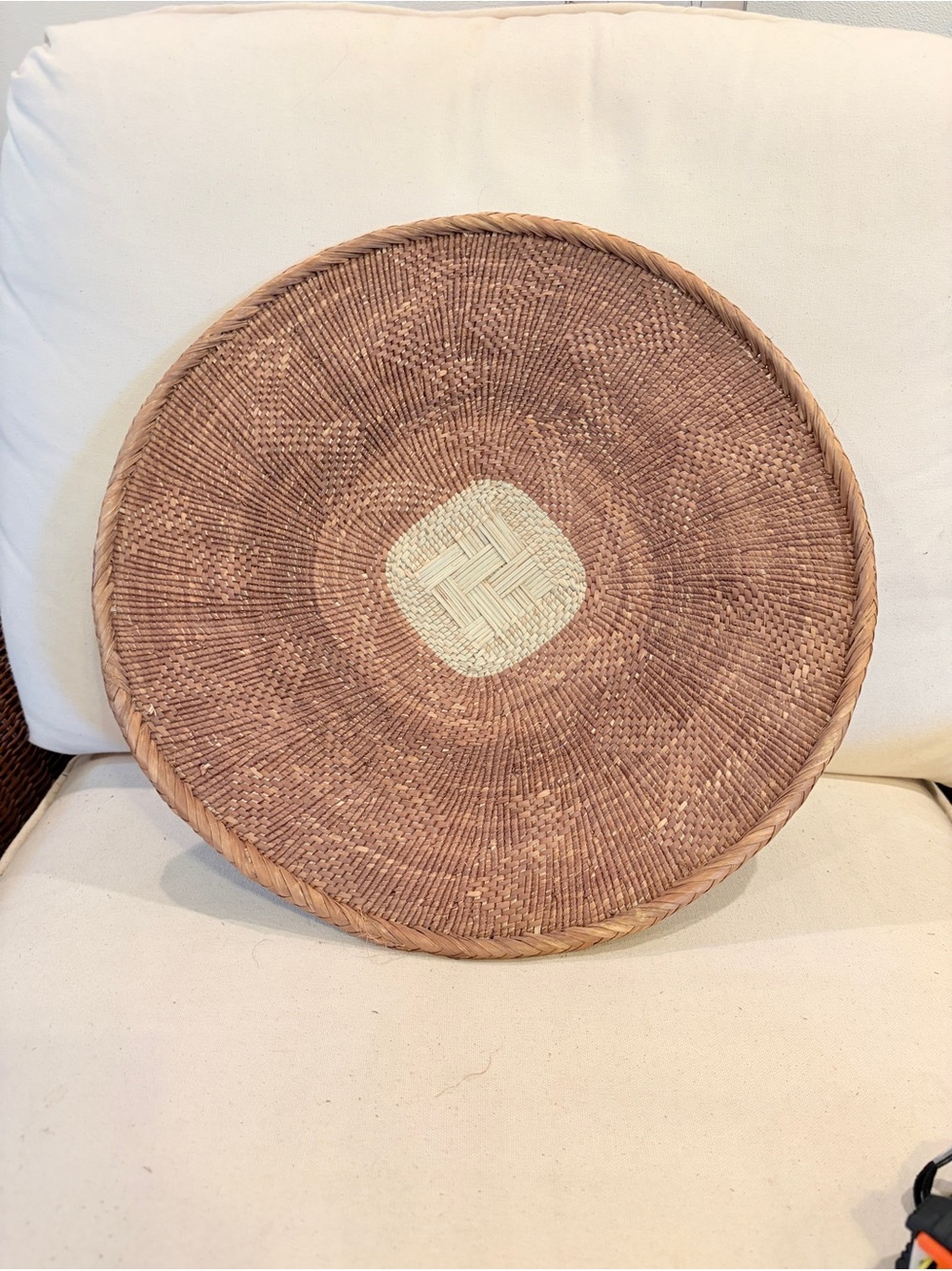 NEW Africa Woven Basket. Made by the Binga people of Zambia/Zimbabwe